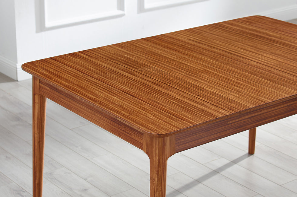 Greenington - Mija Extension Dining Table in Amber, Bamboo