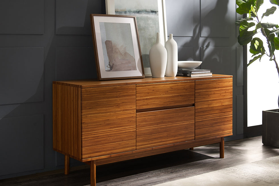 Greenington - Erikka Sideboard in Amber, Bamboo
