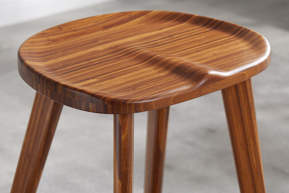 Greenington - Max Stool In Counter Height Set of 2 in Amber, Bamboo