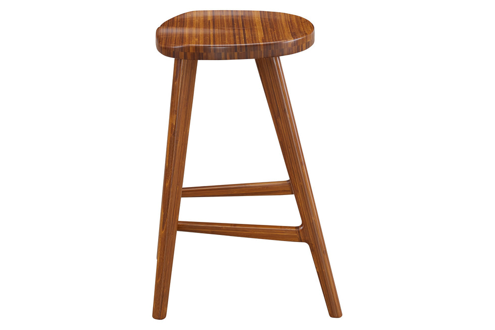 Greenington - Max Stool In Counter Height Set of 2 in Amber, Bamboo