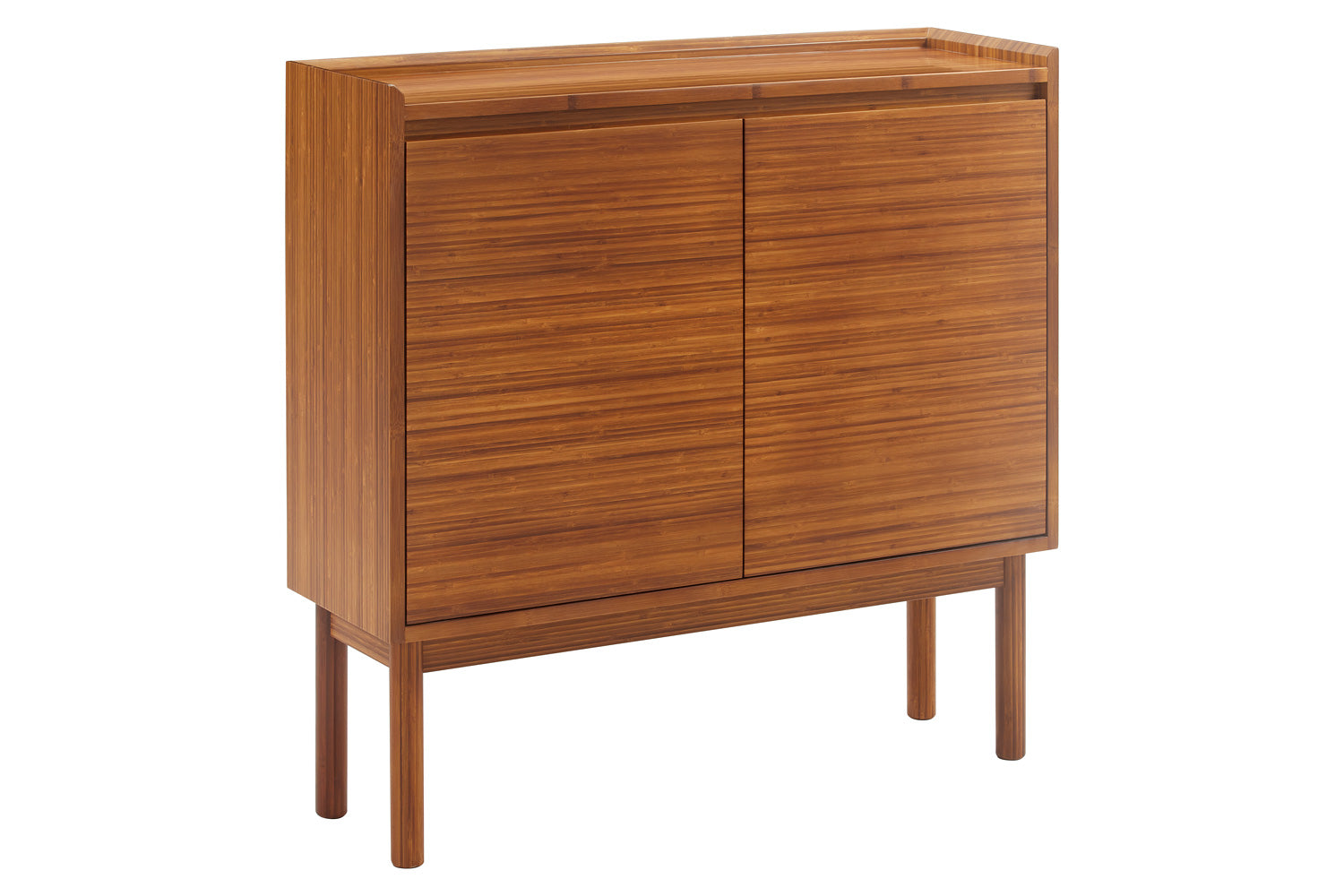 Greenington - Mira Console in Amber, Solid Moso Bamboo