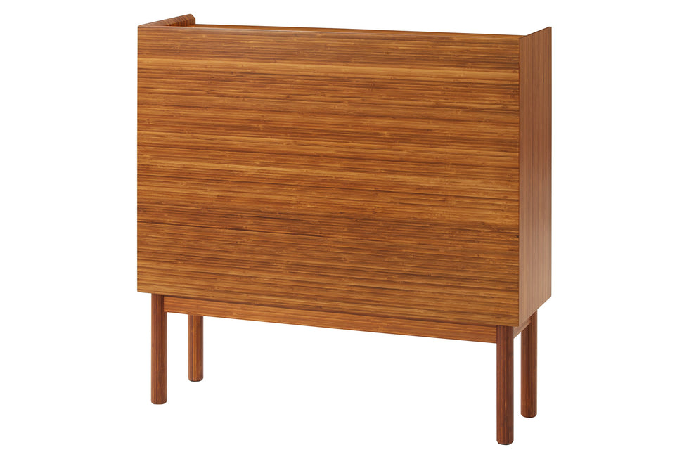 Greenington - Mira Console in Amber, Solid Moso Bamboo