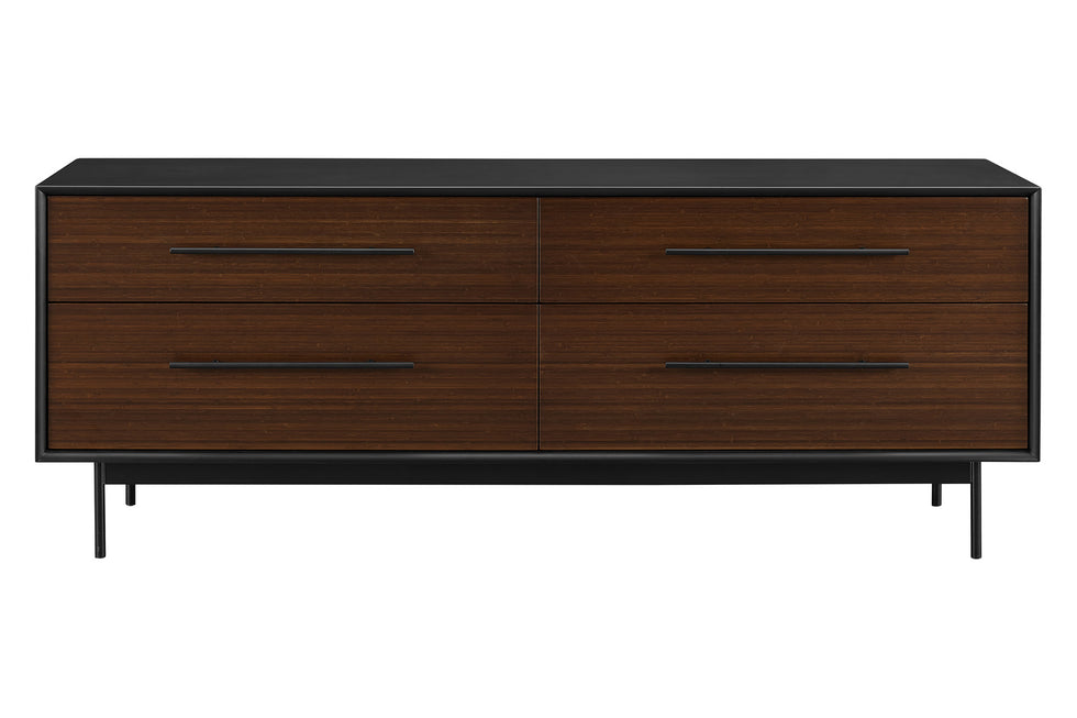 Greenington - Park Avenue 4 Drawer Double Dresser in Ruby, Solid Moso Bamboo