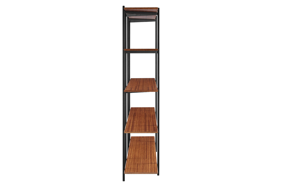 Greenington - Studio Plus Metal Shelf in Amber, Solid Moso Bamboo/Metal