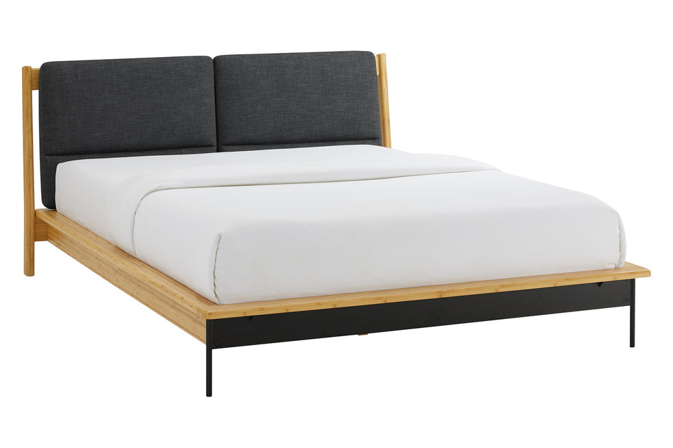 Greenington - Santa Cruz Platform Bed With Fabric