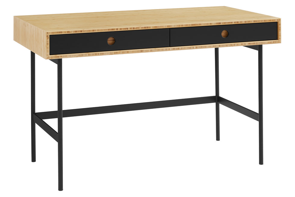 Greenington - Santa Cruz Desk in Wheat, Solid Moso Bamboo/Metal