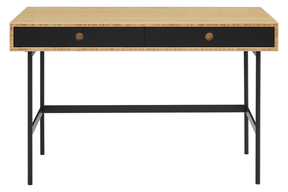 Greenington - Santa Cruz Desk in Wheat, Solid Moso Bamboo/Metal