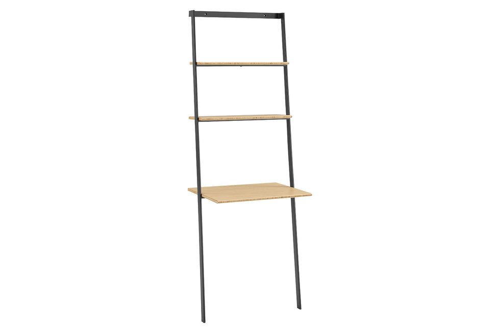 Greenington - Santa Cruz Leaning Desk in Wheat, Solid Moso Bamboo/Metal