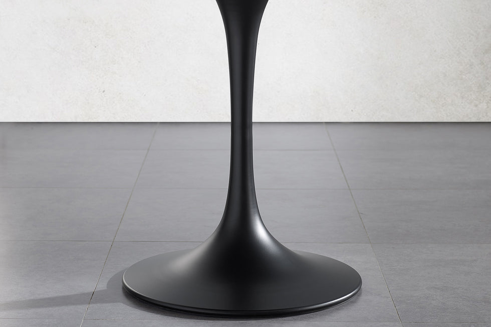 Greenington - Soho 36" Round Table in Amber, Moso Bamboo