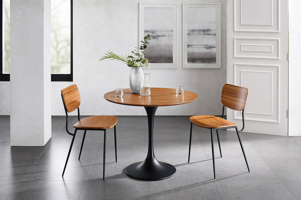 Greenington - Soho Chair Set of 2 in Amber, Moso Bamboo