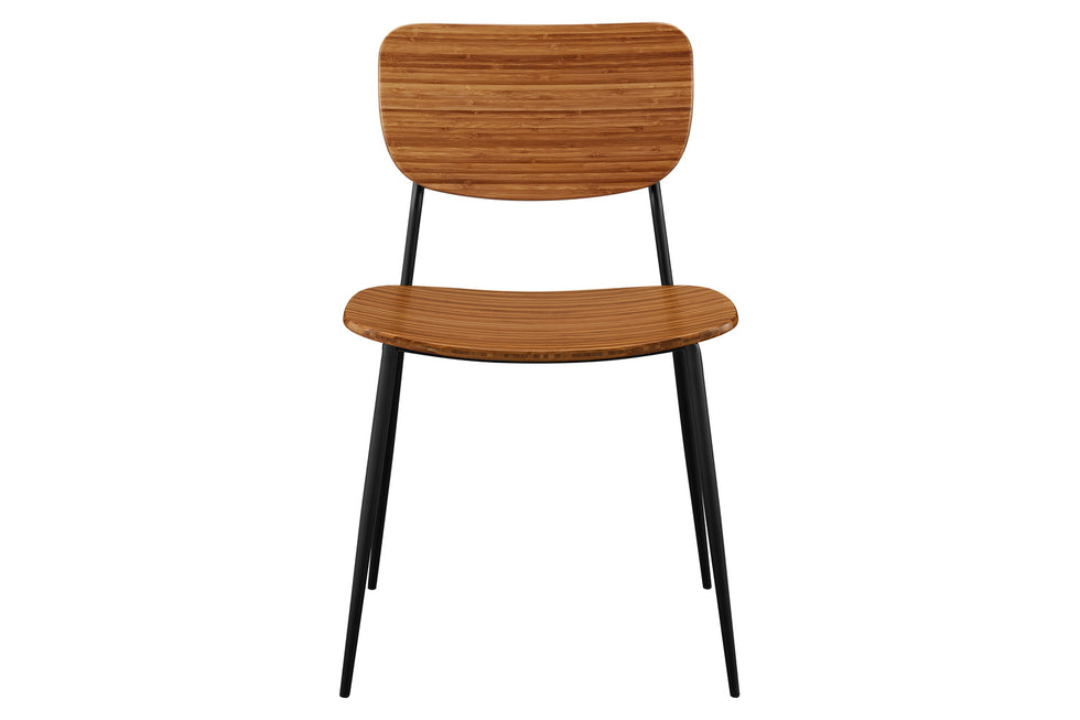 Greenington - Soho Chair Set of 2 in Amber, Moso Bamboo