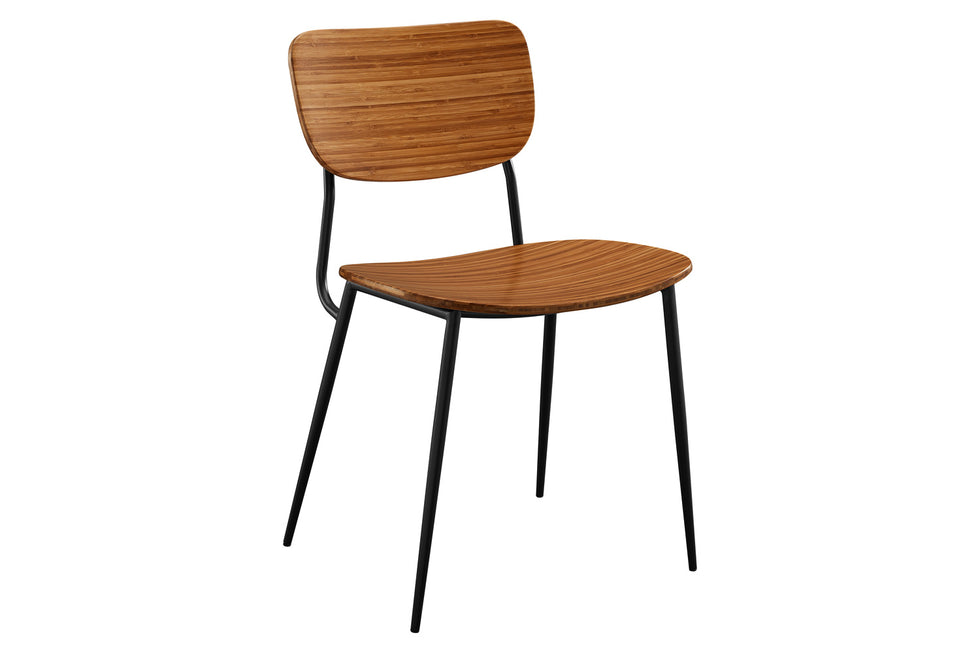 Greenington - Soho Chair Set of 2 in Amber, Moso Bamboo
