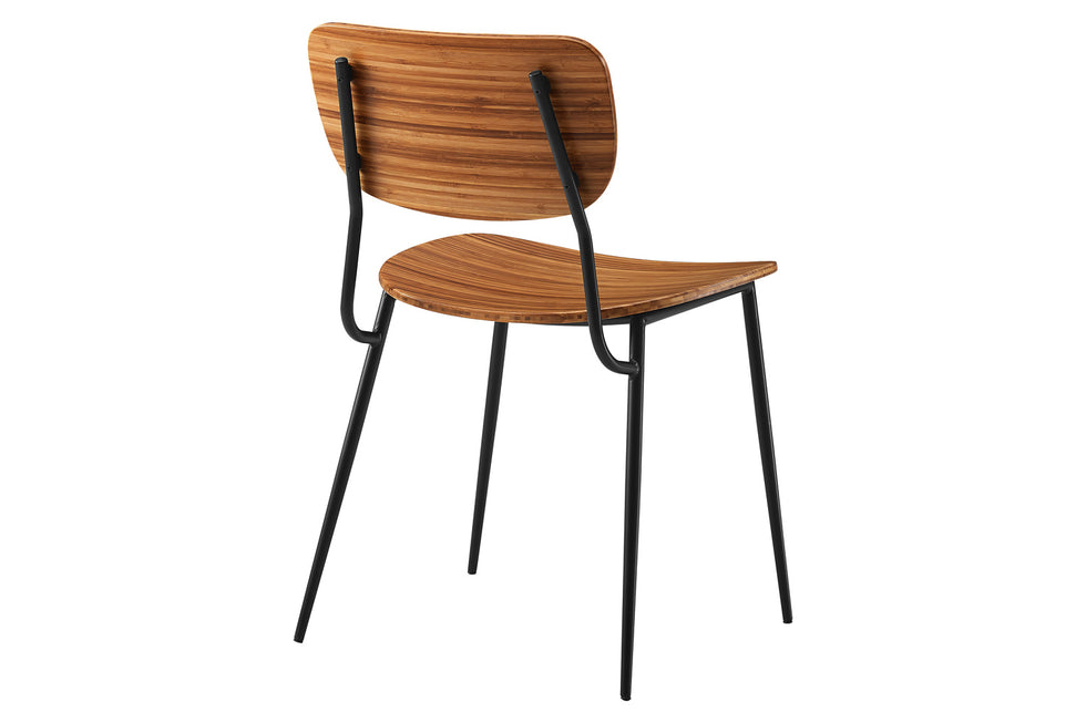 Greenington - Soho Chair Set of 2 in Amber, Moso Bamboo