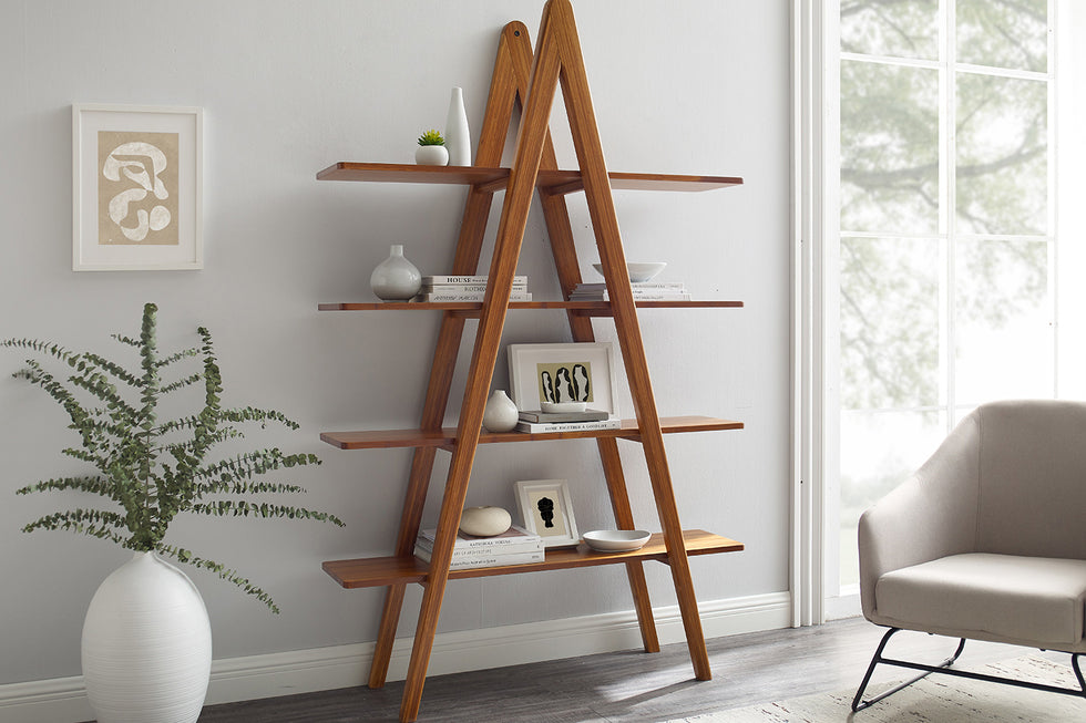 Greenington - Studio Plus Book Shelf in Amber, Bamboo