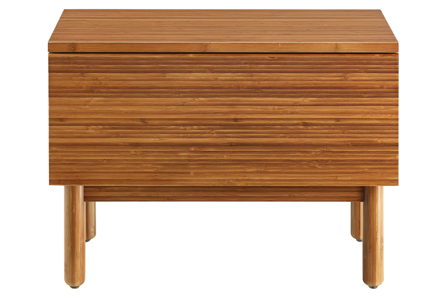 Greenington - Ventura 1 Drawer Nightstand in Amber, Solid Moso Bamboo