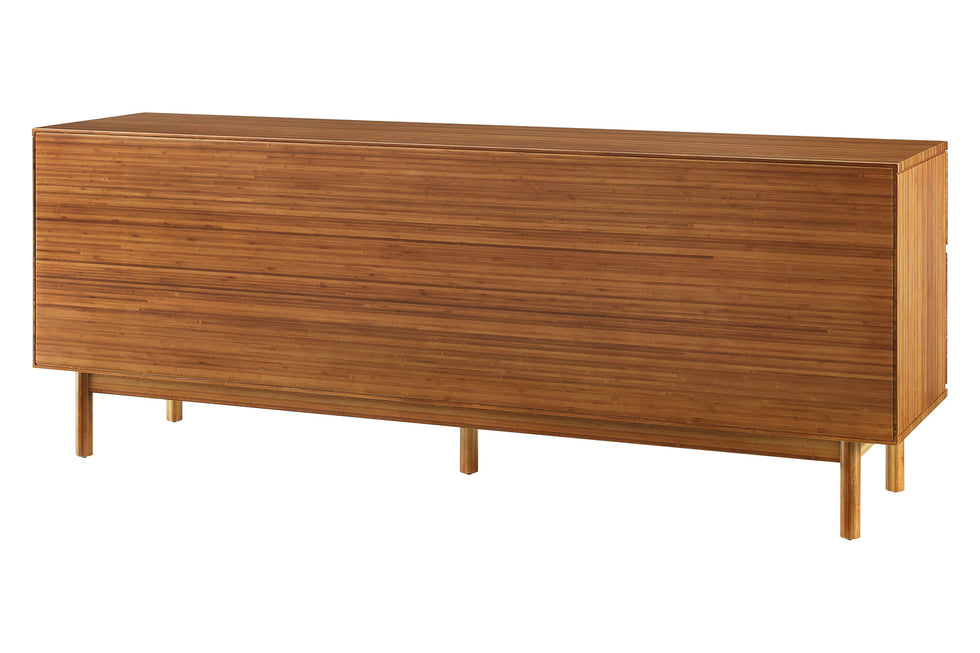 Greenington - Ventura 4 Drawer Double Dresser in Amber, Solid Moso Bamboo