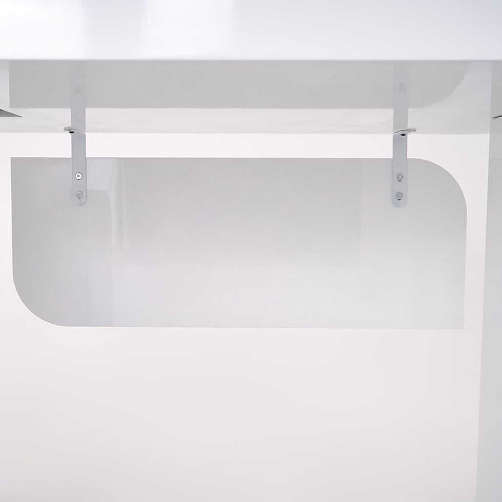 HMR - Chicent L-shaped Modern Executive Desk with Ample Storage