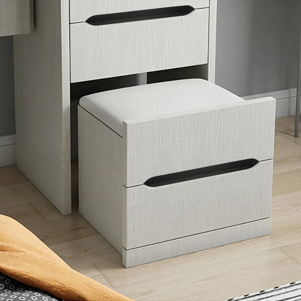 HMR - Nordic Flip Top Makeup Vanity Mini with Stool & Mirror