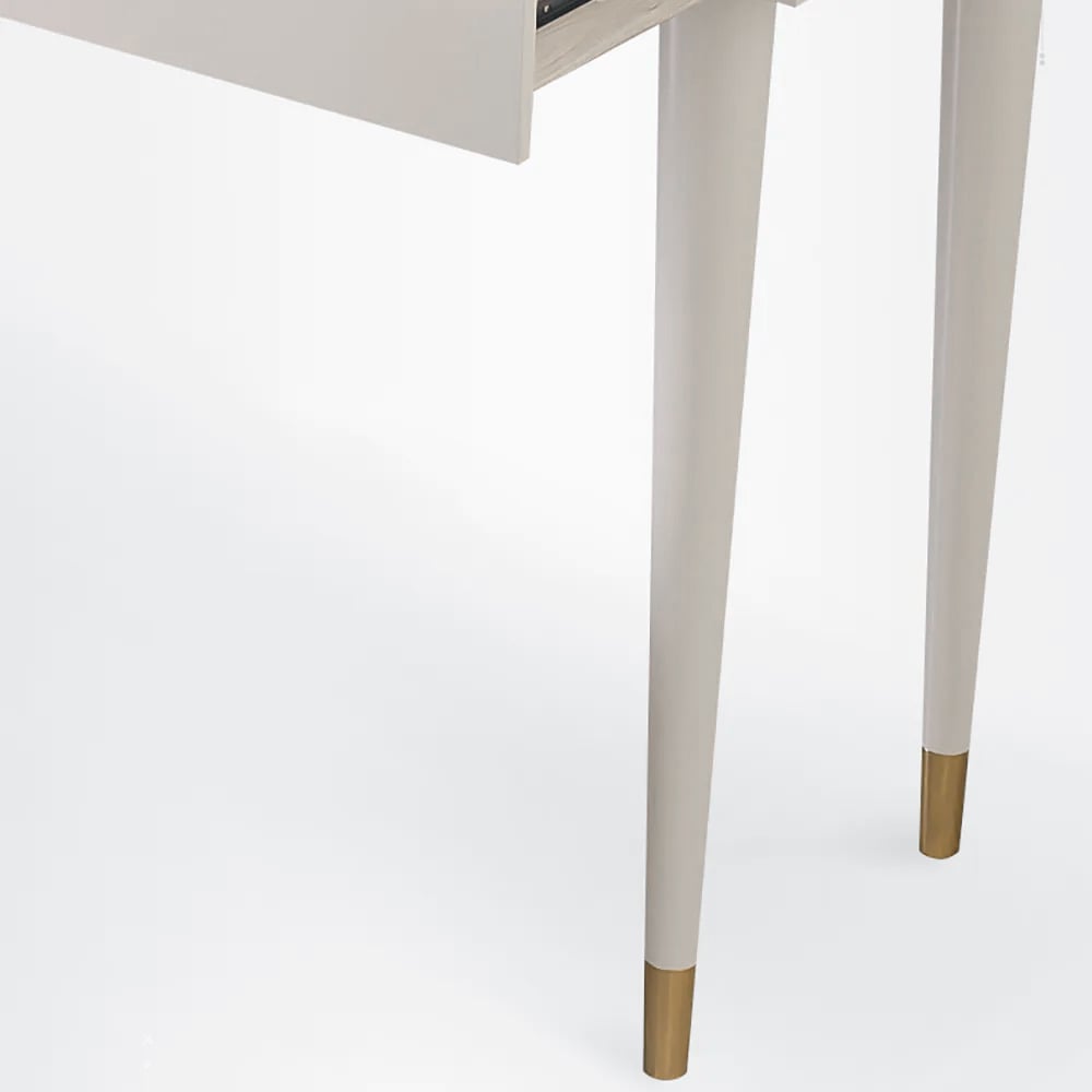 HMR - Modern Makeup Vanity Set Dressing Table with Lighted Mirror Cabinet & Stool Included