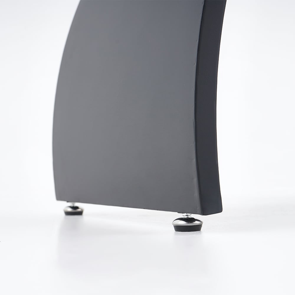 HMR - Modern Industrial Rectangular Wood Metal Base Office Desk