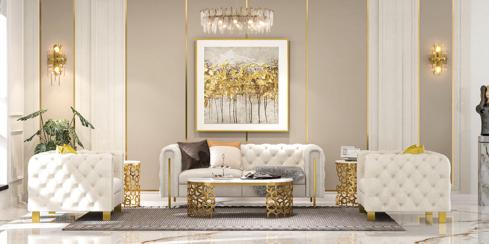 HMR - Disdal Light Luxury Crystal Wall Light with Gold Back Plate for Entryway