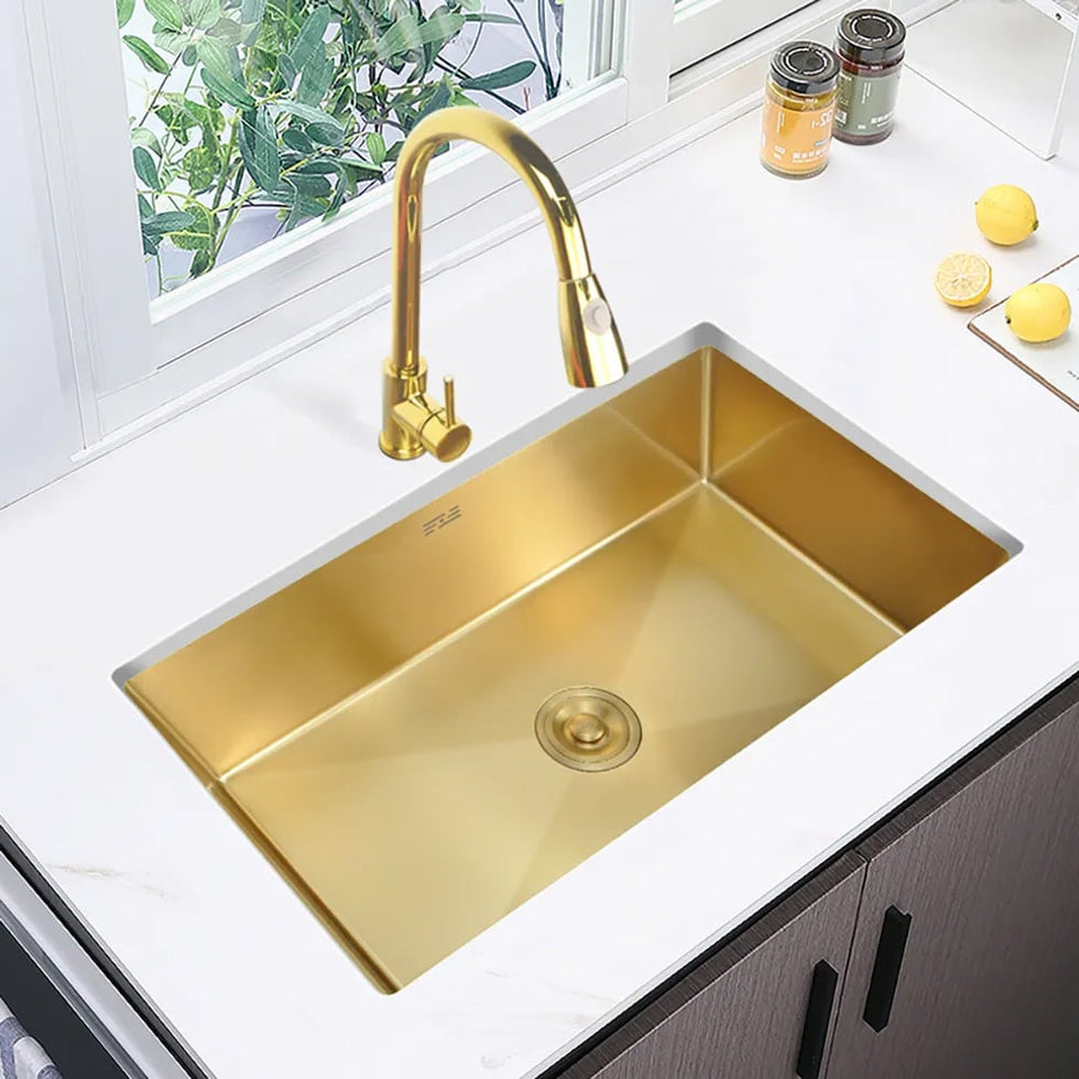 HMR - 30 Stainless Steel Kitchen Sink Rectangular Single Bowl
