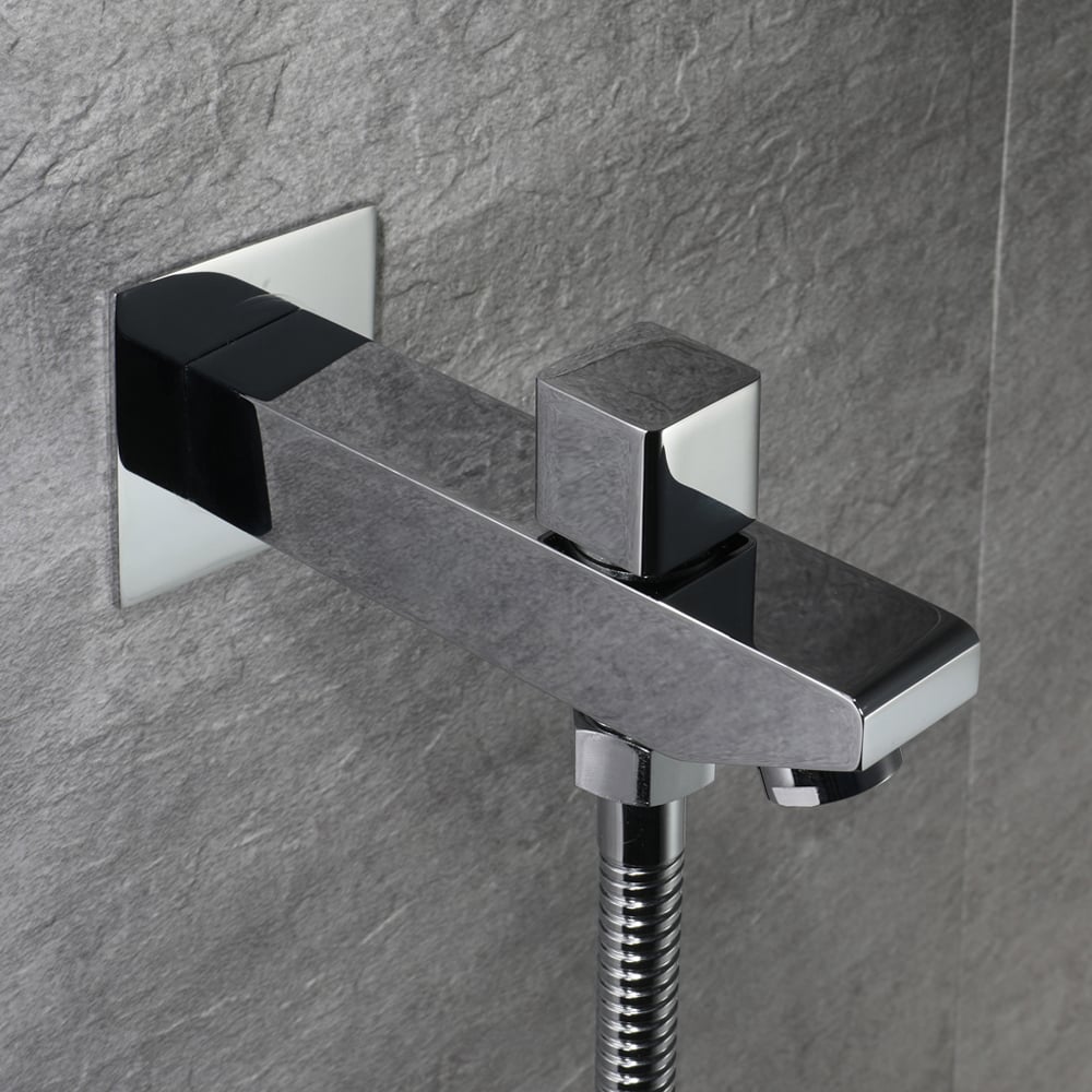 HMR - Wall-Mounted 23" Thermostatic Shower System 4 Functions