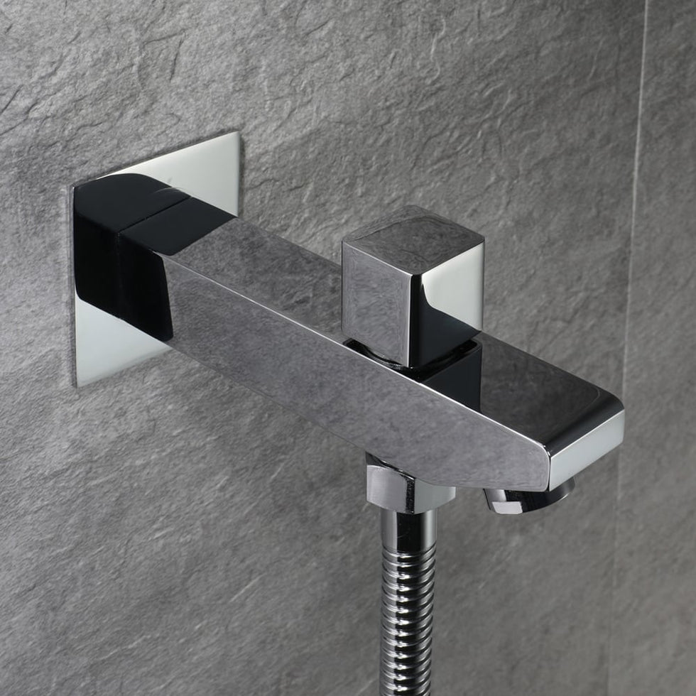 HMR - Wall-Mounted 23" Thermostatic Shower System 4 Functions