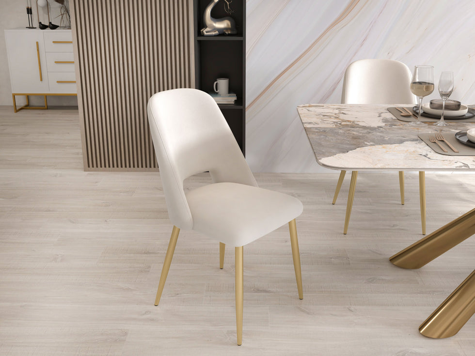 HMR - Modern Rectangle Sintered Stone Dining Table