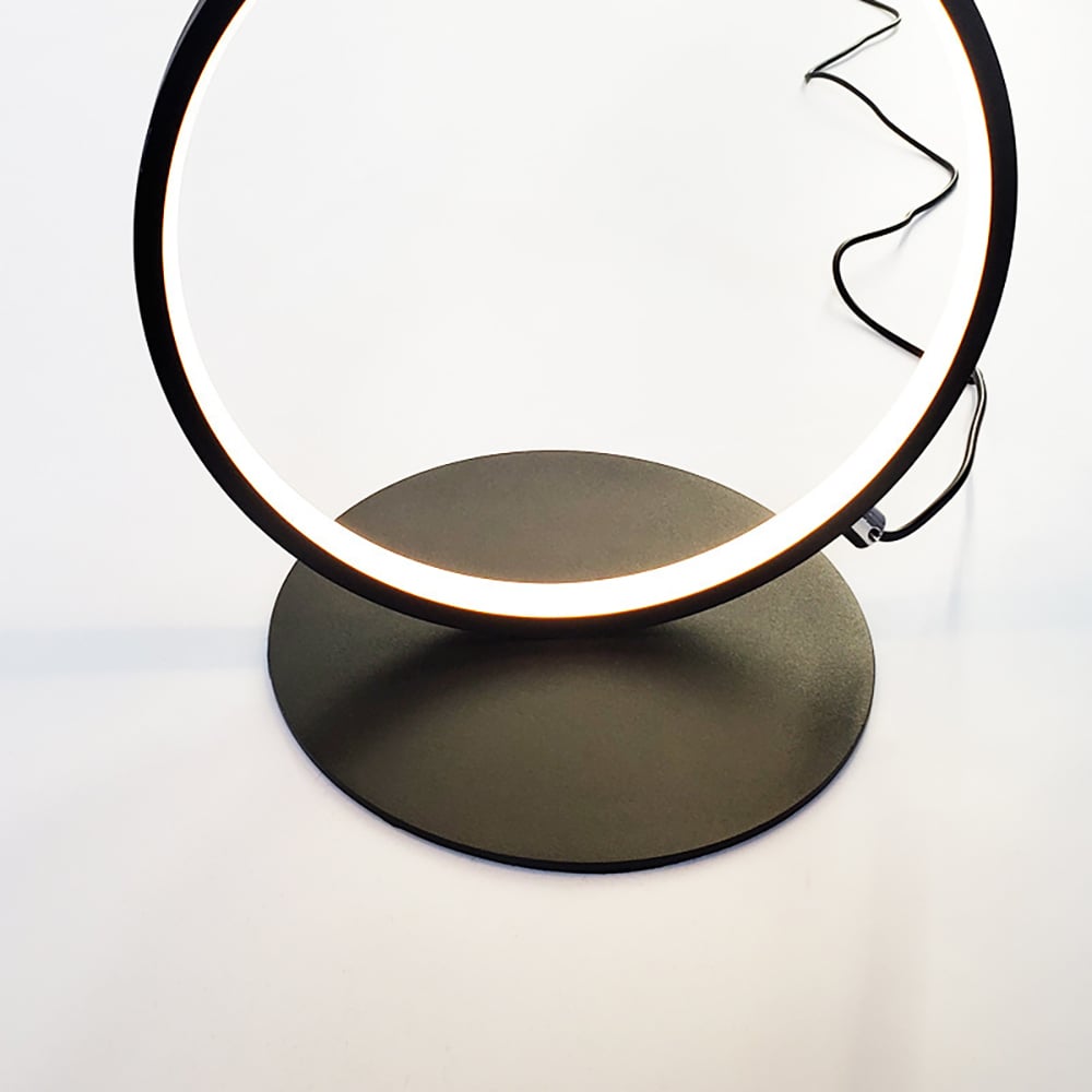HMR - Multi-Head Integrated LED Floor Lamp 5-Ring Geometric Standing Light