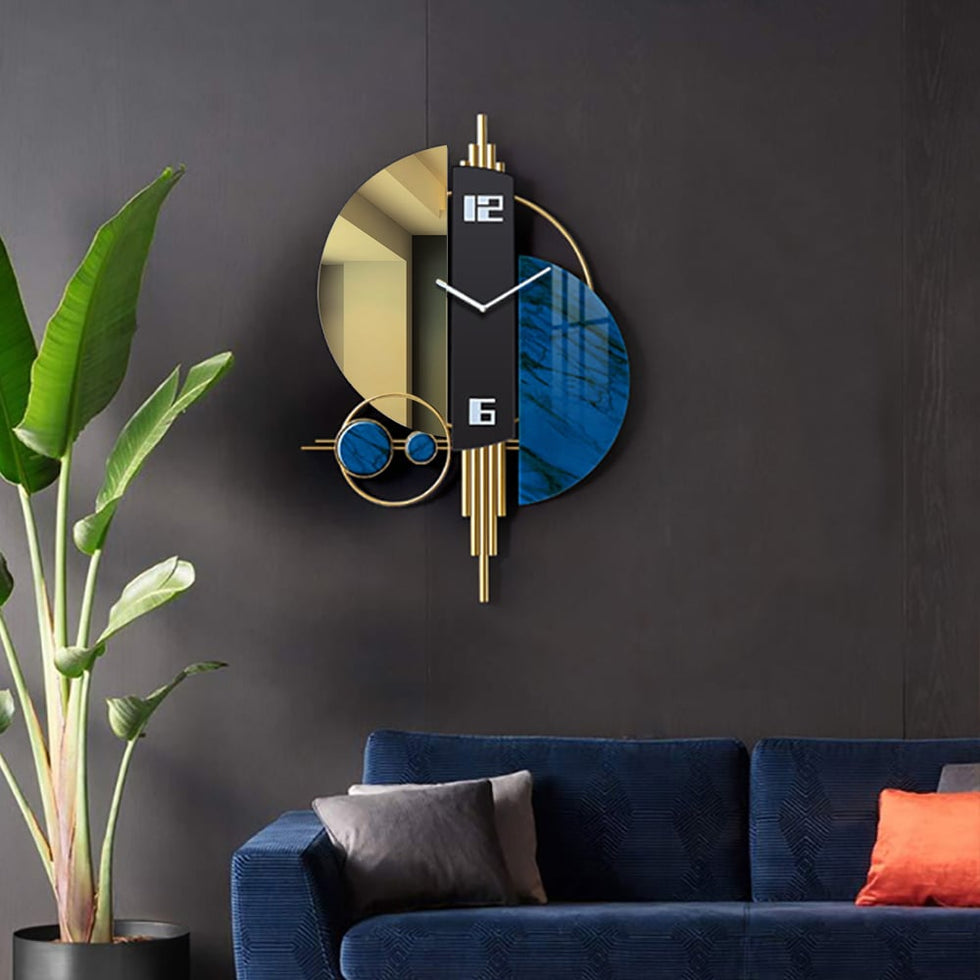 HMR - Unique Creative Geometric Oversized Wall Clock
