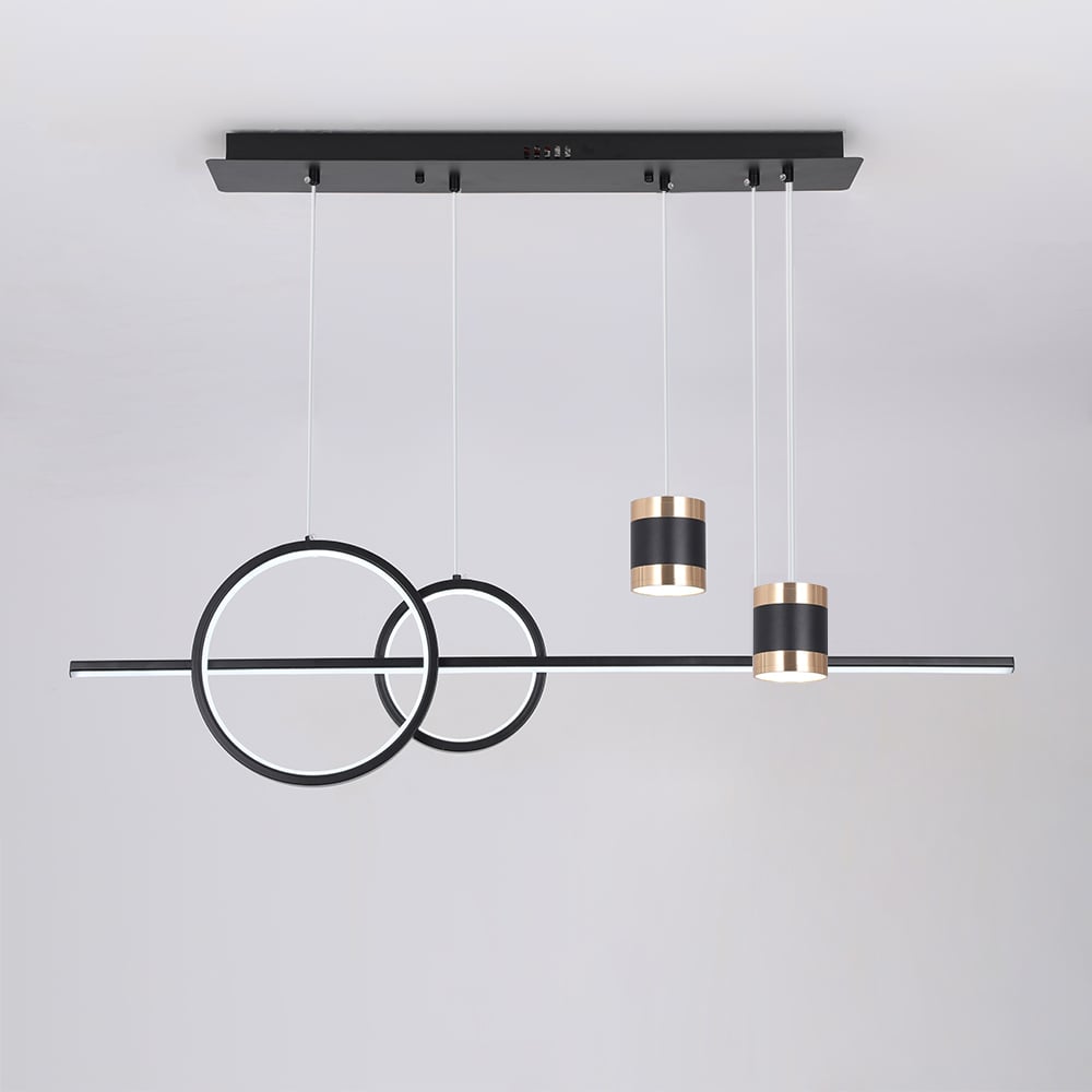 HMR - Kitchen Island Light Geometric Starry Reflection Hanging Light 3-Way