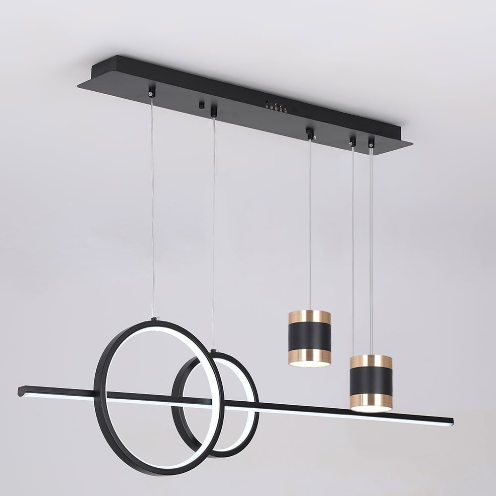 HMR - Kitchen Island Light Geometric Starry Reflection Hanging Light 3-Way