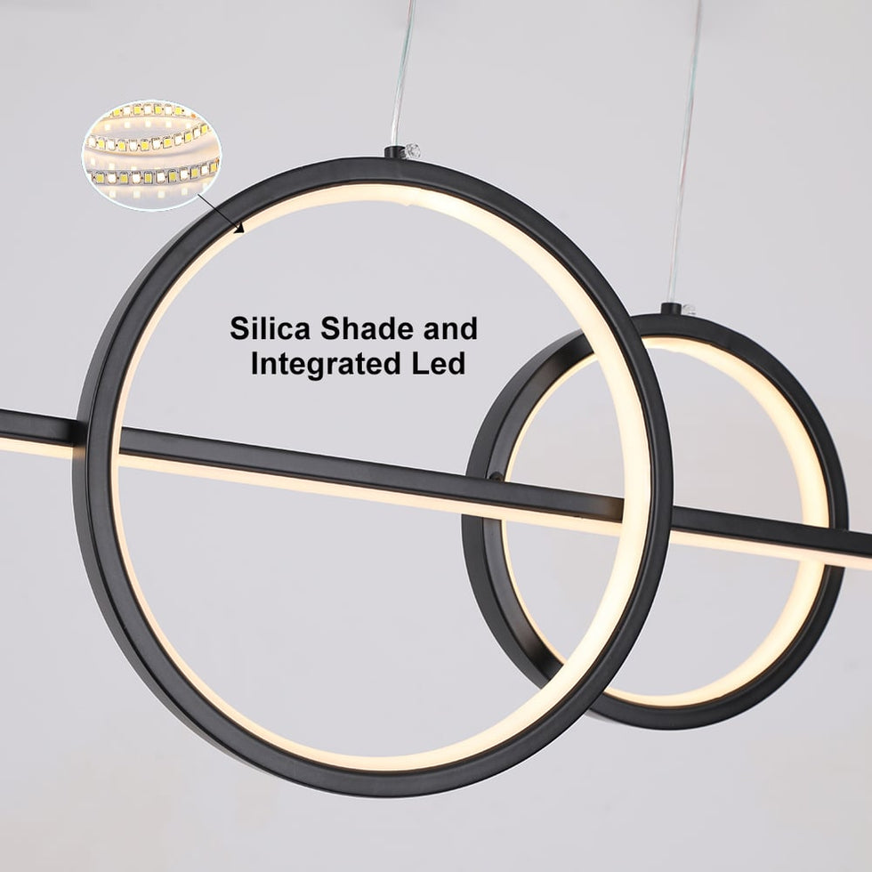 HMR - Kitchen Island Light Geometric Starry Reflection Hanging Light 3-Way
