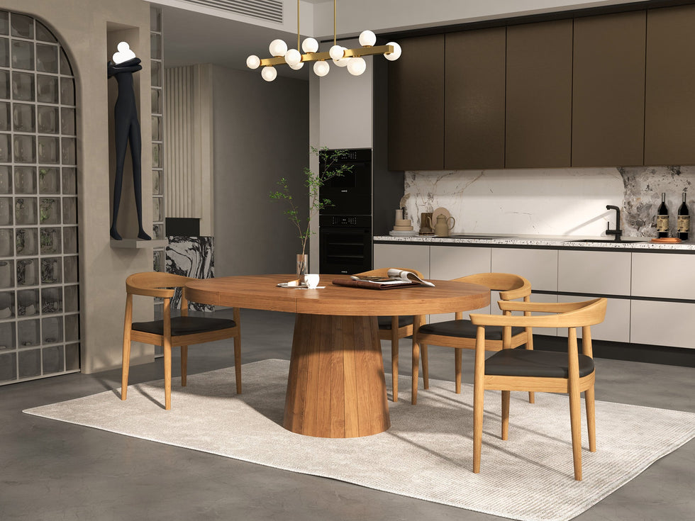 HMR - Modern Island Light Fixture for Kitchen Linear Chandelier Glass Shade