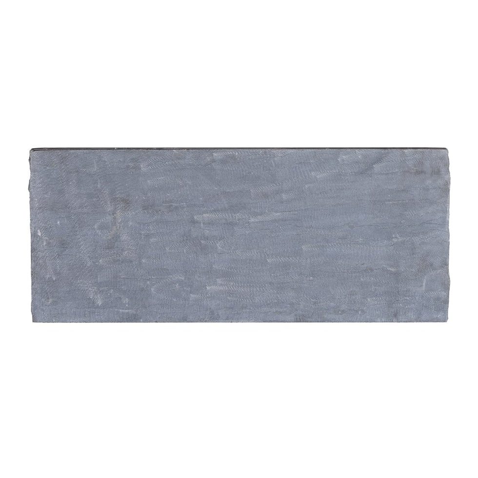 HMR - 33" Farmhouse Black Kitchen Sink Natural Stone Single Large Sink with Drain