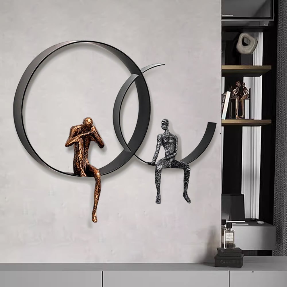 HMR - Modern 3D Artistic Figure Wall Decor