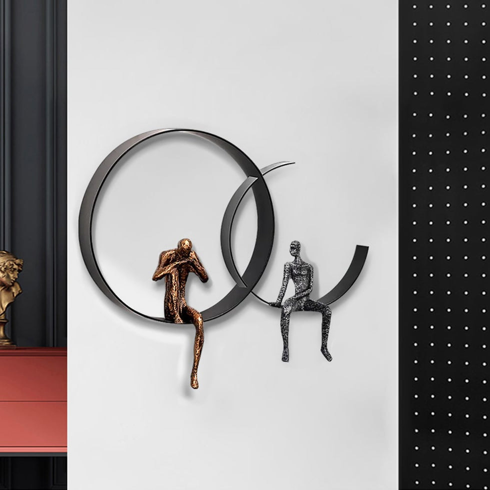 HMR - Modern 3D Artistic Figure Wall Decor