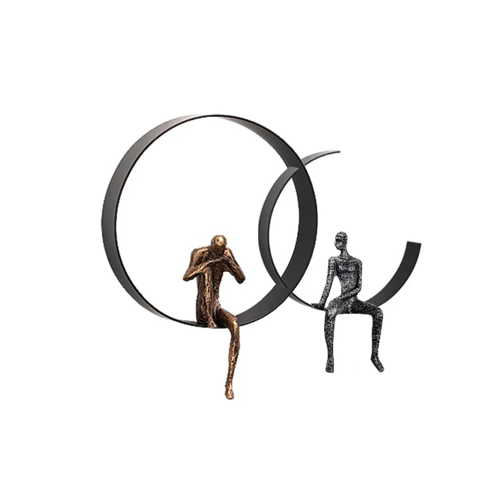 HMR - Modern 3D Artistic Figure Wall Decor