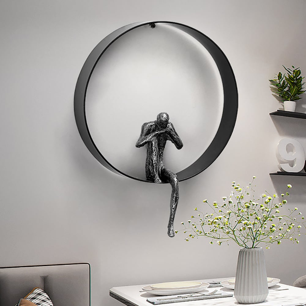 HMR - Modern 3D Artistic Figure Wall Decor