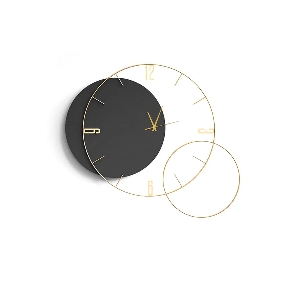 HMR - Modern Round Oversized Wall Clock Home Decor Art