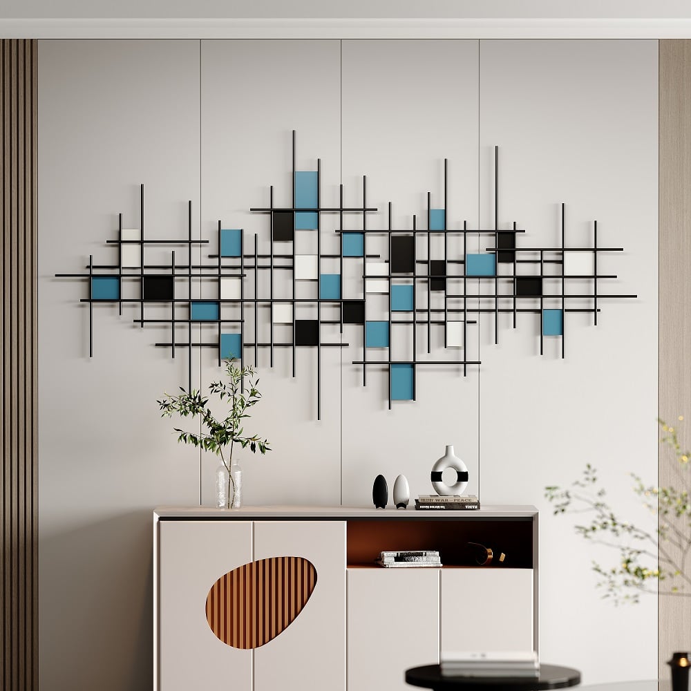 HMR - Modern Metal Wall Decor