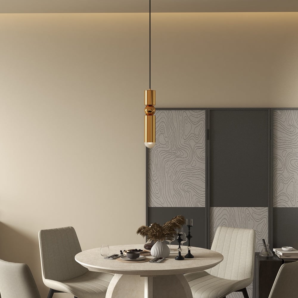 HMR - Mini Cylinder Single-Light Pendant Light