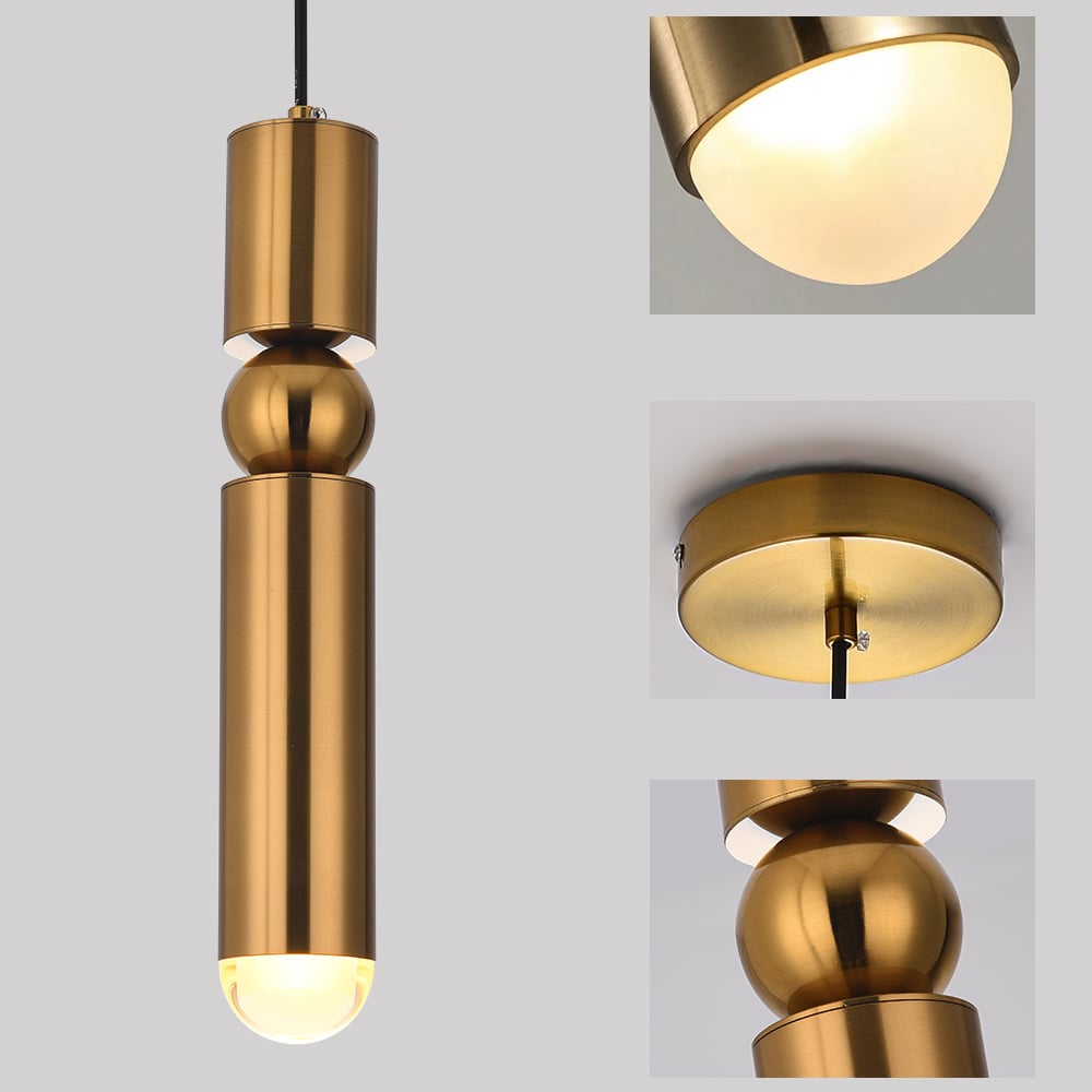 HMR - Mini Cylinder Single-Light Pendant Light