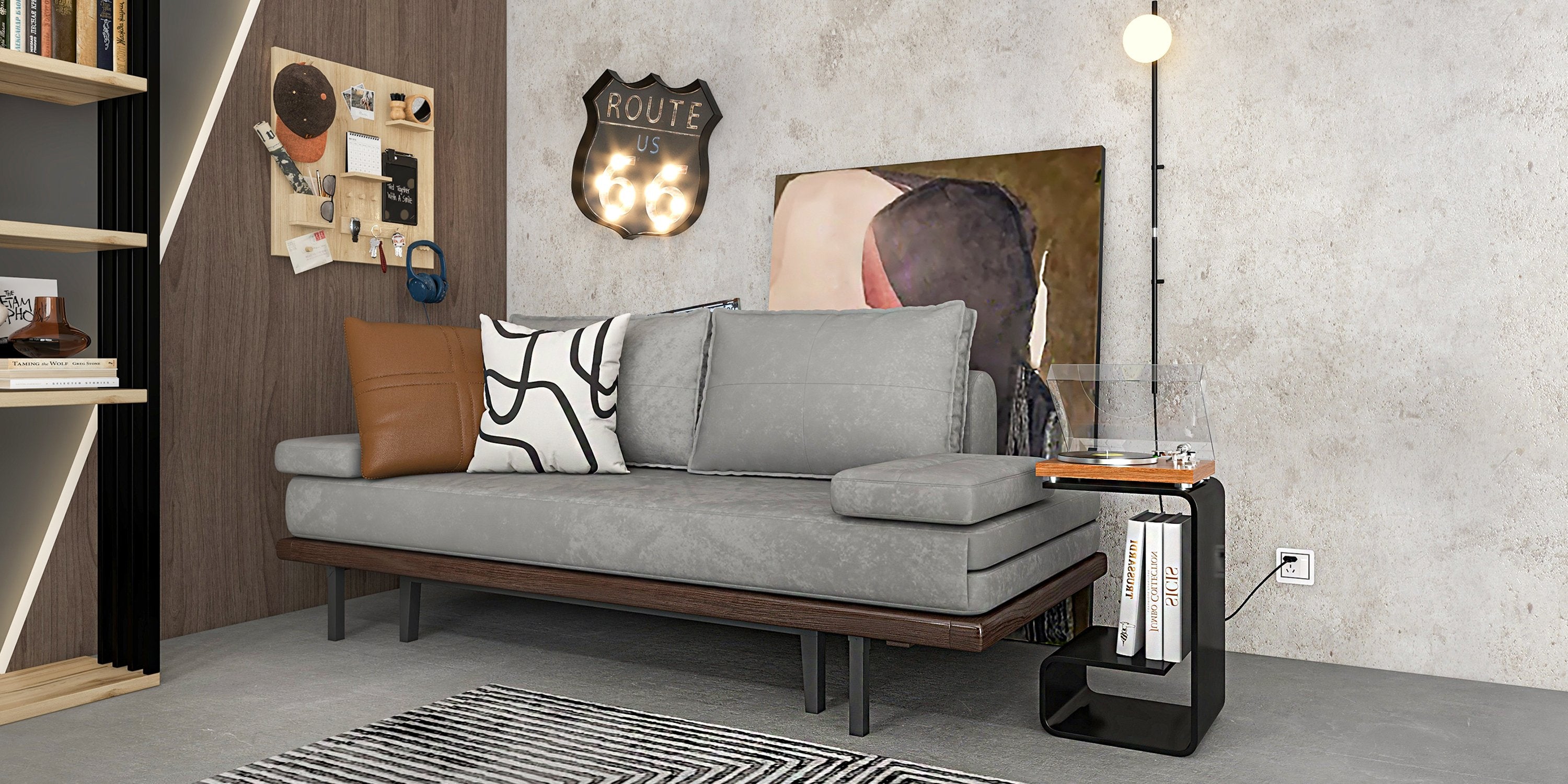 HMR - Modern Plug-in Wall Sconce