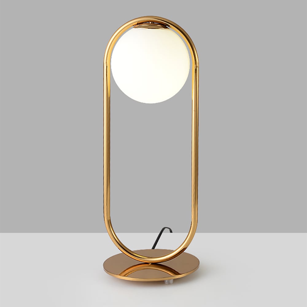HMR - Glass Globe Table Lamp LED