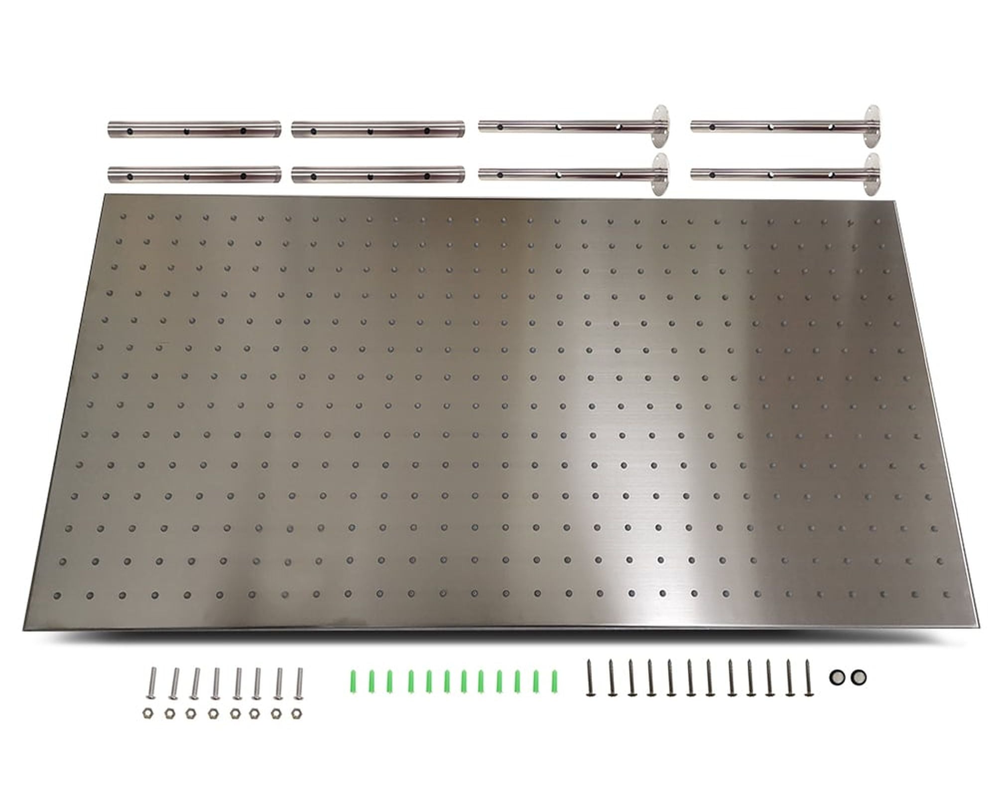 HMR - Modern Luxurious 20"x40" Ceiling Mounted Rain Shower Head with LED
