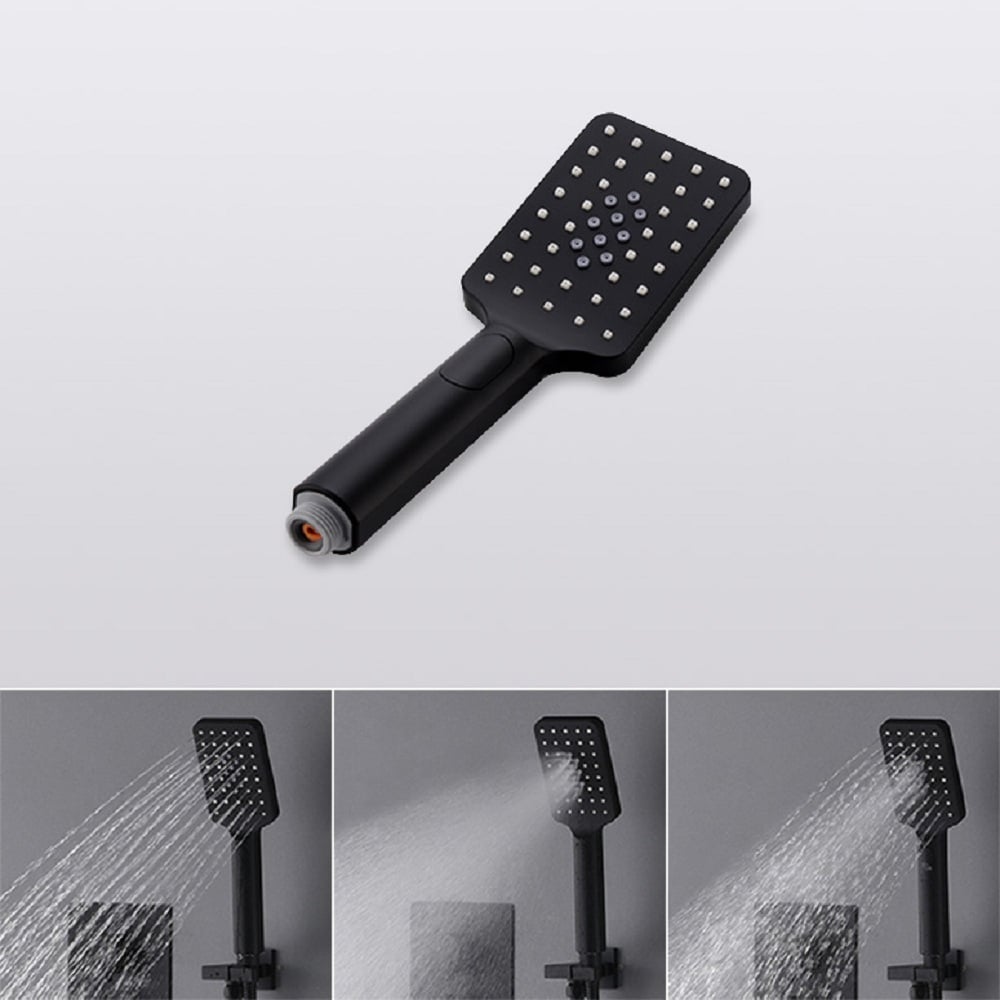 HMR - 20'' Thermostatic Shower System with Hand Shower and 3 Body Jets