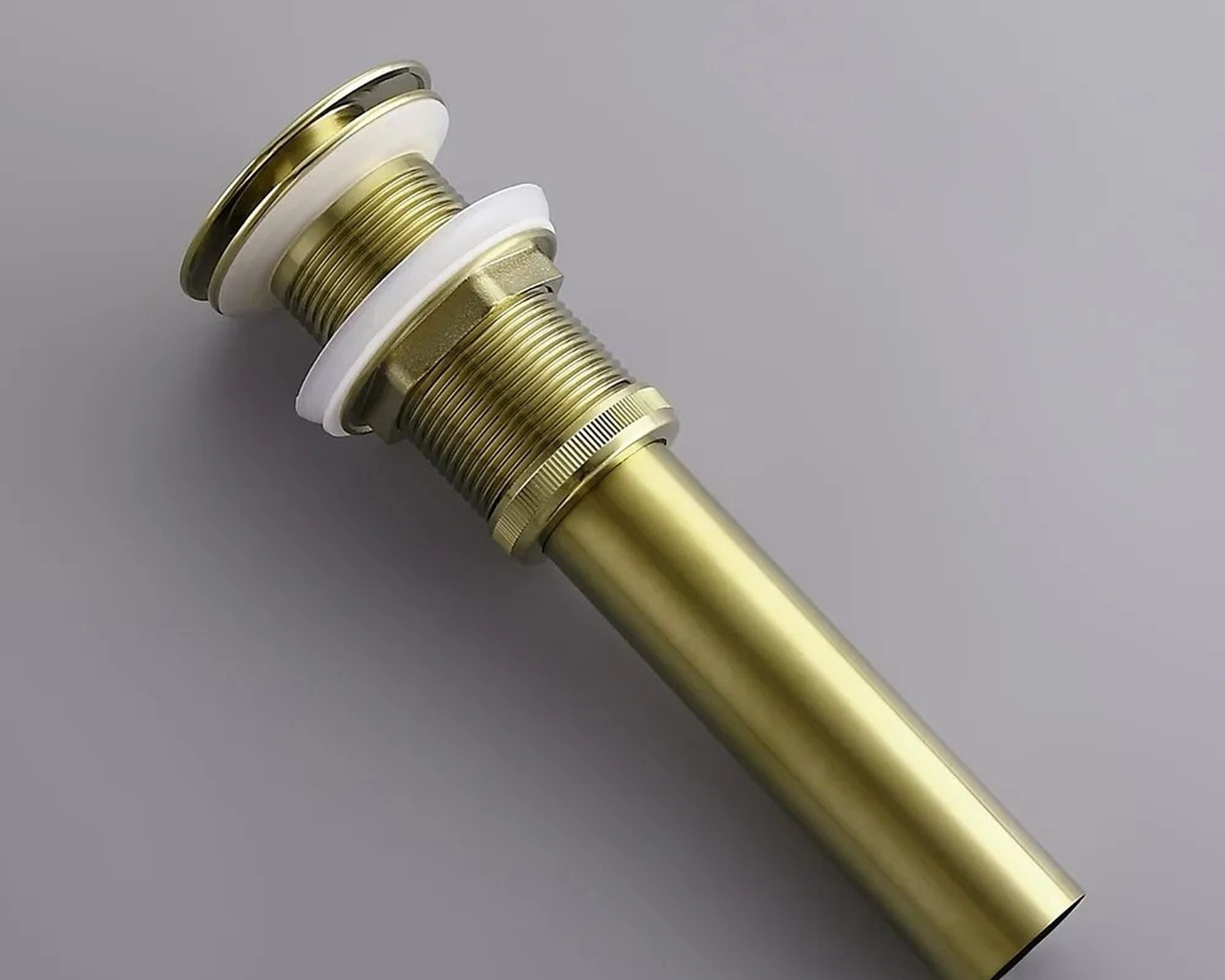 HMR - Modern Bathroom Sink Pop Up Drain without Overflow