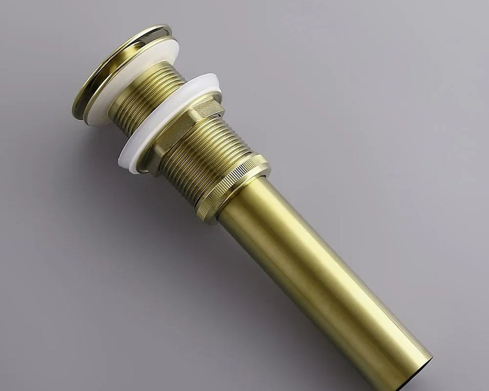 HMR - Modern Bathroom Sink Pop Up Drain without Overflow